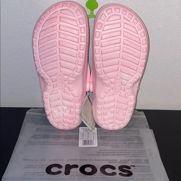 CROCS Classic Watercolor Marbled Lined Clog - Picture 8 of 11